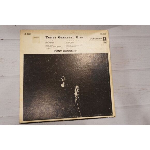 Tony Bennett - Tony's Greatest Hits Vinyl LP Record (Classic Jazz & Pop) - Picture 3 of 7